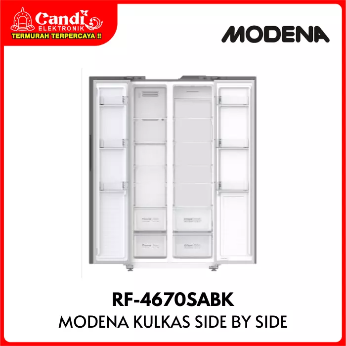 KULKAS SIDE BY SIDE MODENA